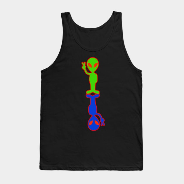 Alien Tank Top by Shreedigital 